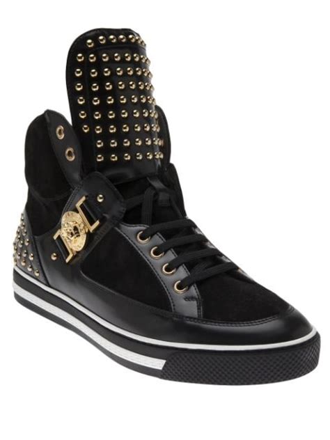 versace high top trainers womens|farfetch versace trainer.